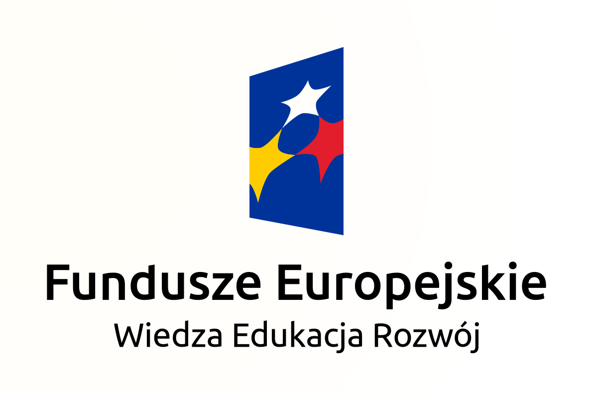 Logo programu Wiedza Edukacja Rozwój - pionowe