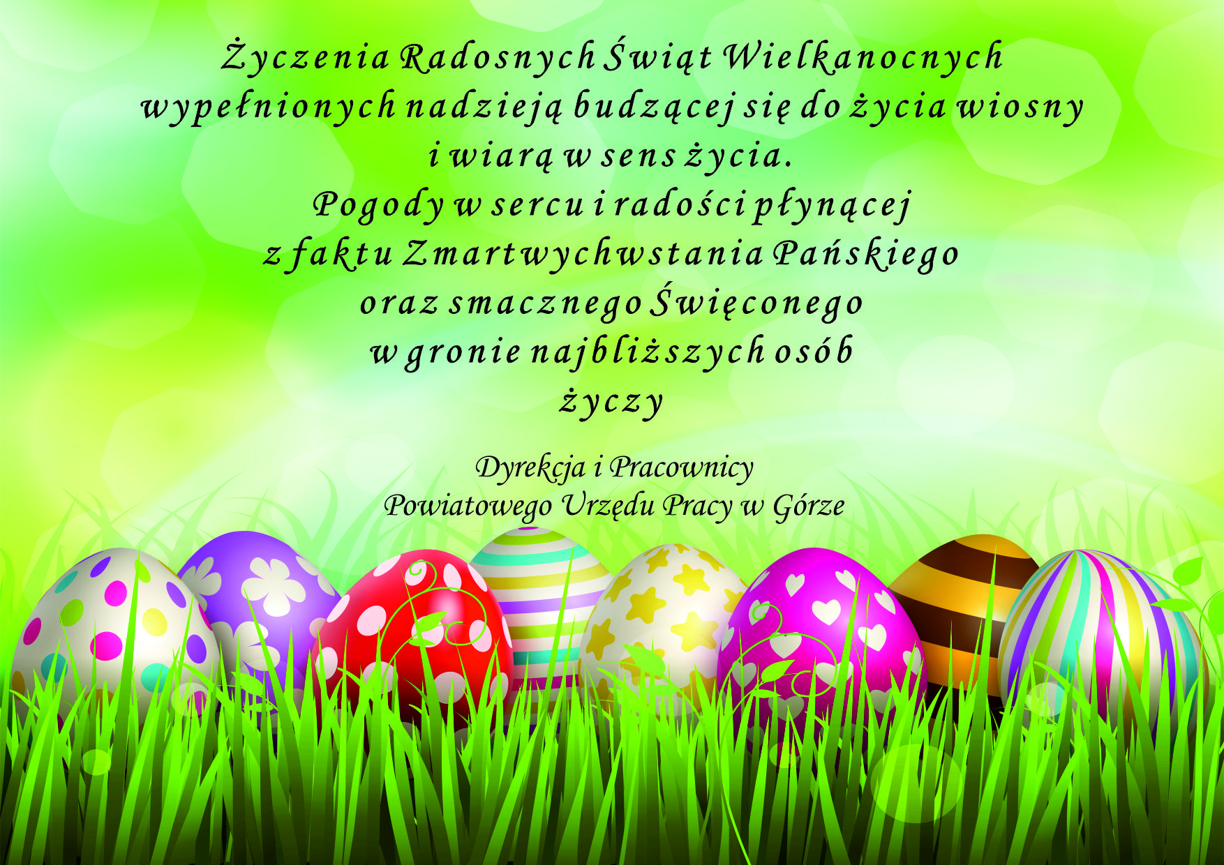 Życzenia Świąteczne Wielkanoc 2024