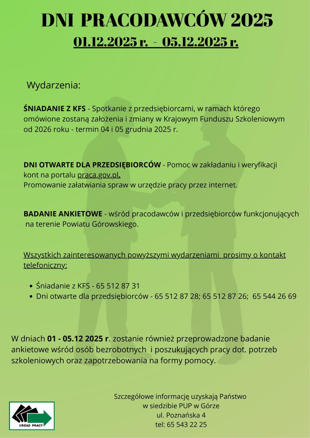 Plakat Dni Pracodawców 2025